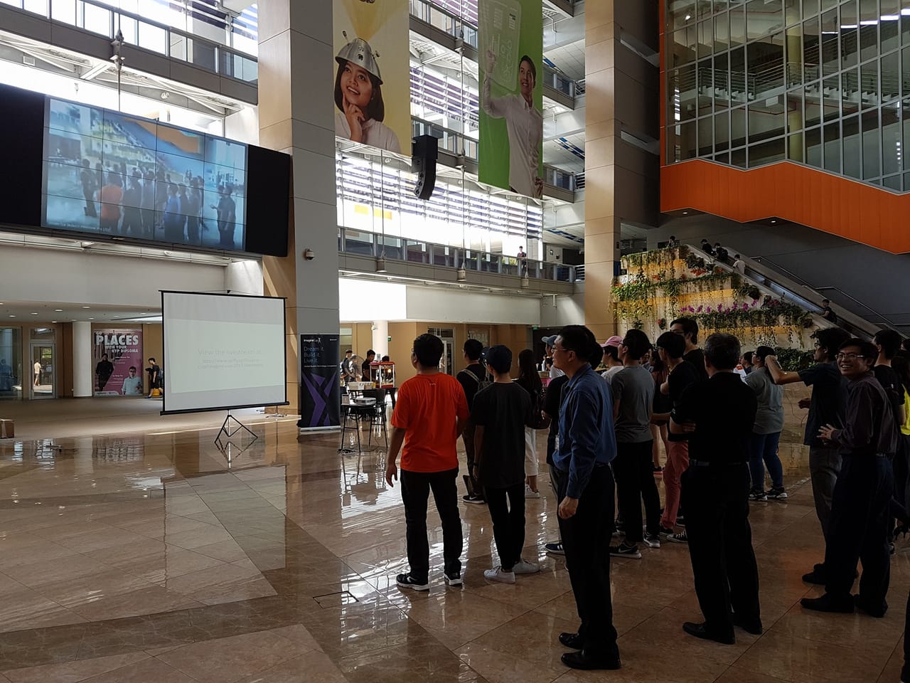 Microsoft Student Partners helping out